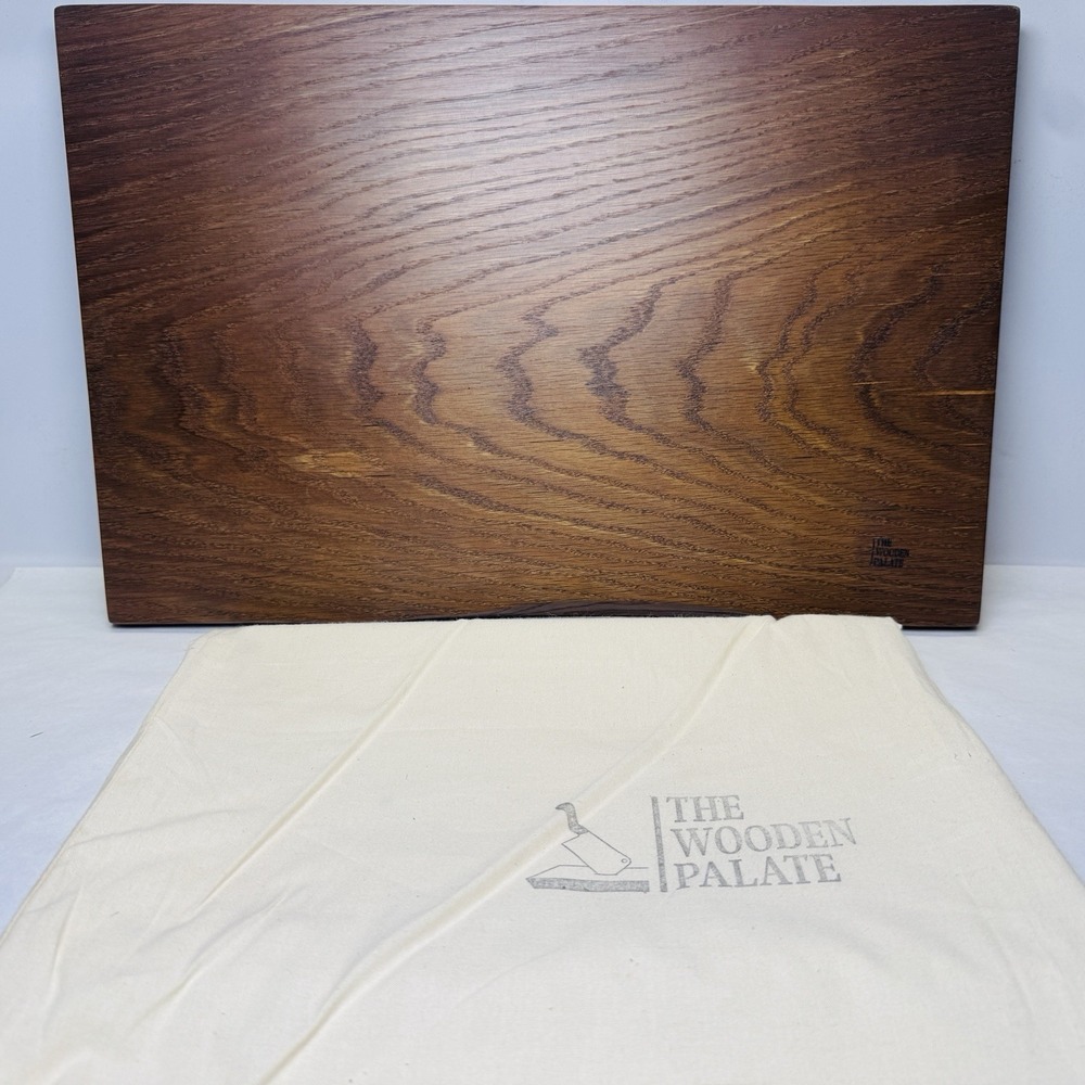 The Wooden Palate Provence Cutting Board Appx. 19" x 12.5" Natural Oak